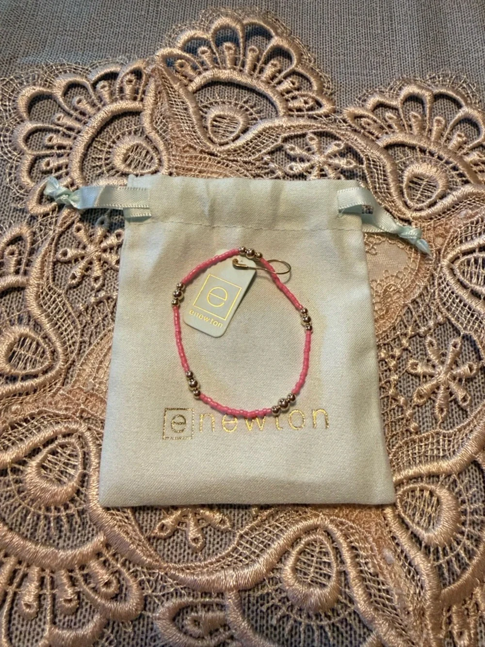 Enewton Purpose Gold Bracelet- Bubblegum